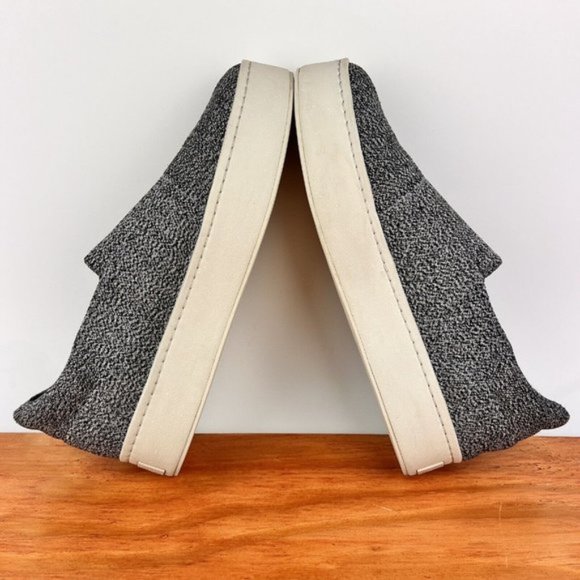 Vince Walsh Platform Women's 9M / 39 Sneakers Gray Marl Slip On Shoes Loafers - Picture 9 of 11